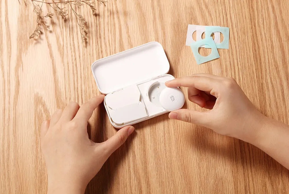 Смарт термометър Mio Pro на Xiaomi Miaomiaoce и 20 бр. лепенки