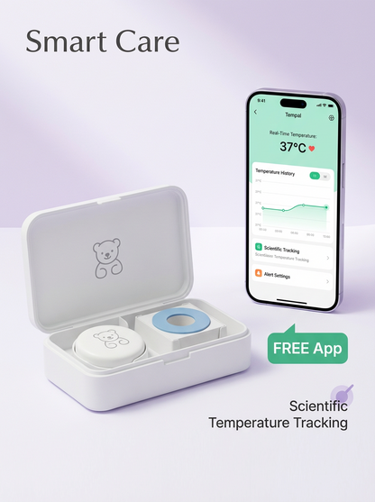 Baby Smart Thermometer Smart Care + 20 patches