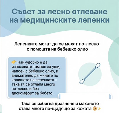 20 бр. медицински лепенки -  подходящи за по-здраво закрепване