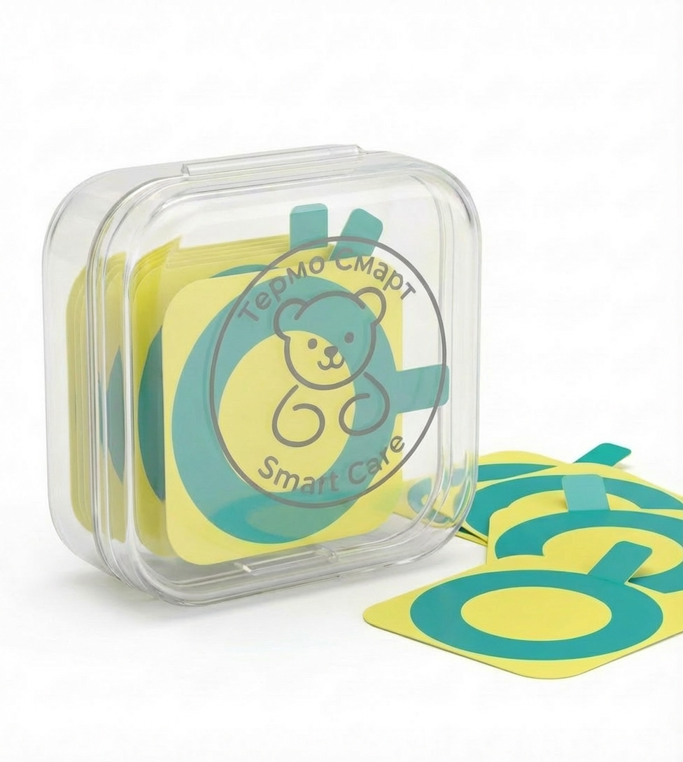 2x20 бр. силиконови лепенки -  мека силиконова основа / TPU (термопластичен полиуретан)