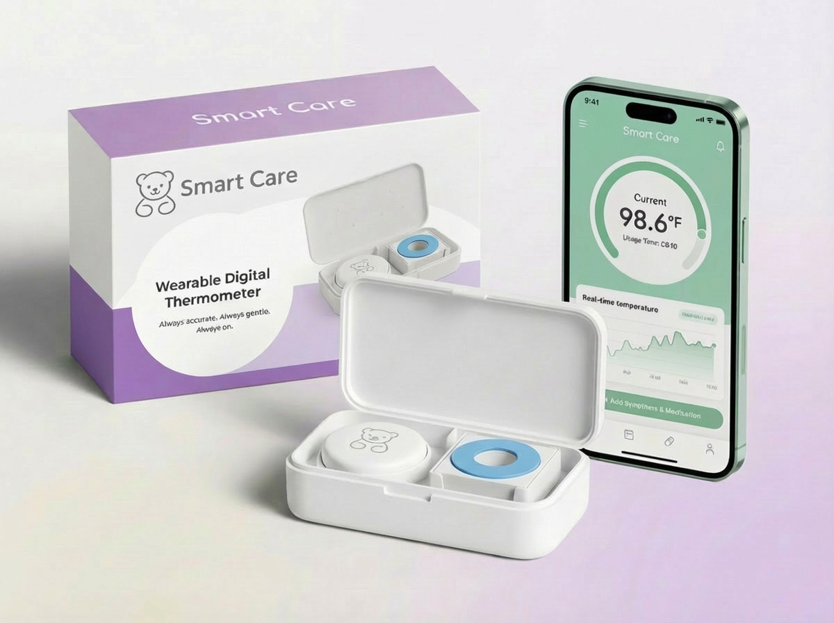 Baby Smart Thermometer Smart Care + 20 patches