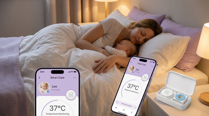 Baby Smart Thermometer Smart Care + 20 patches