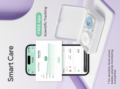 Baby Smart Thermometer Smart Care + 20 patches