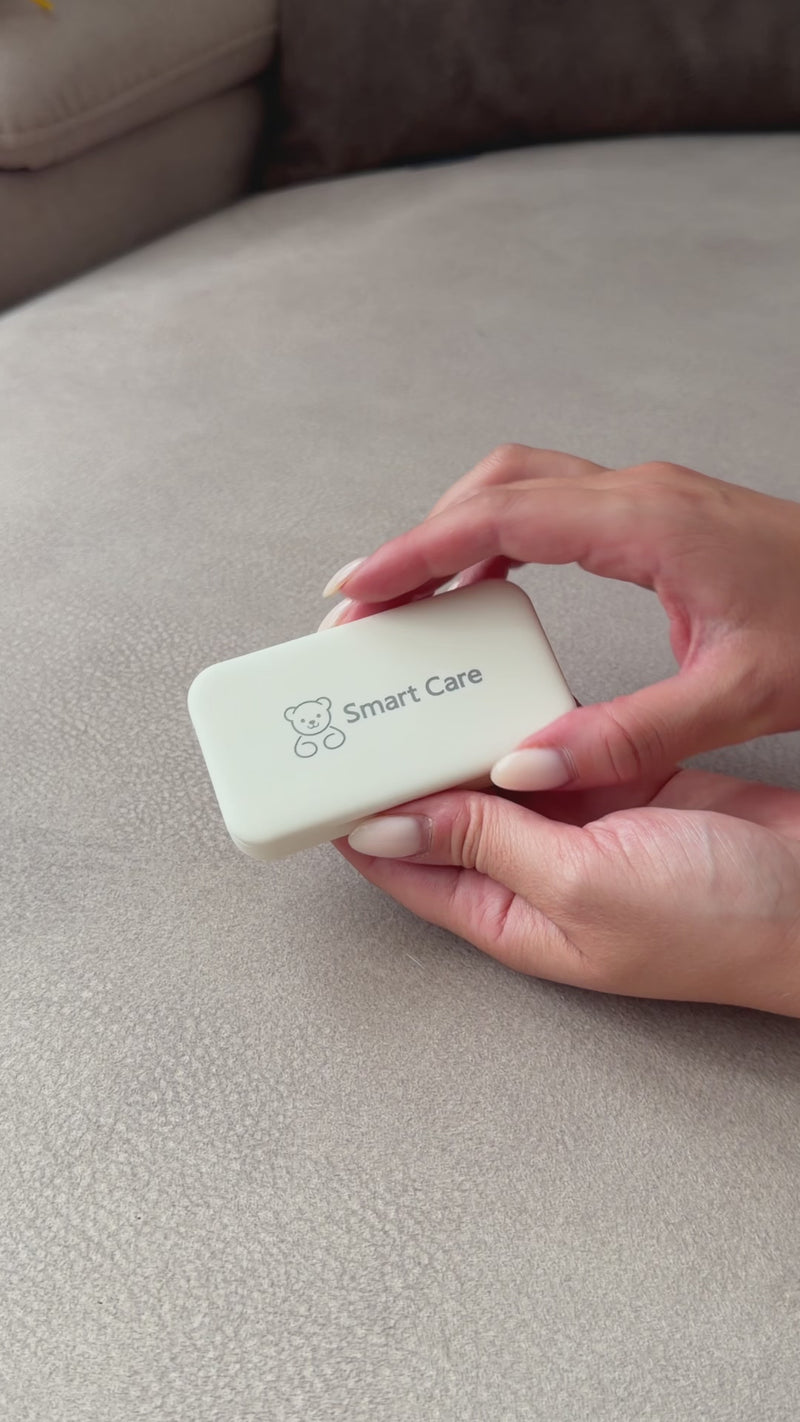 How to Apply the Adhesive Patch and Where to Place the Smart Thermometer